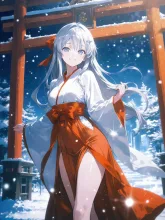 巫女 vs シスター·和か洋か の投稿作品