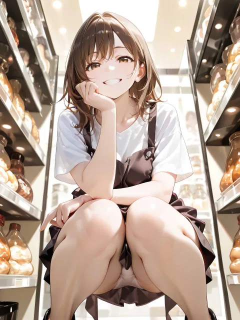ボク?何探してるの?