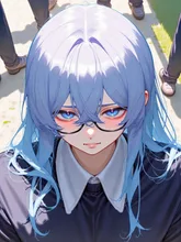 あんま見ないでよ…… — O₃さんのAIイラスト