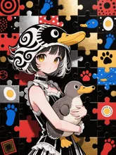 GO-UP ART 【Neither】Peraly: KANONOHASHI. — GO-UPさんのAIイラスト