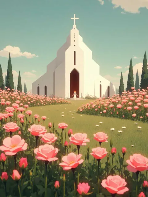 Rose garden