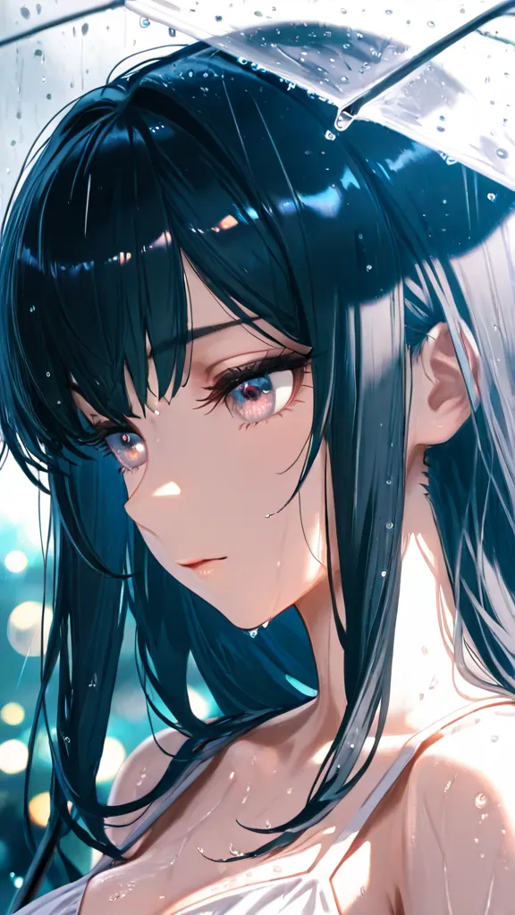 涼風の夕立・お嬢様