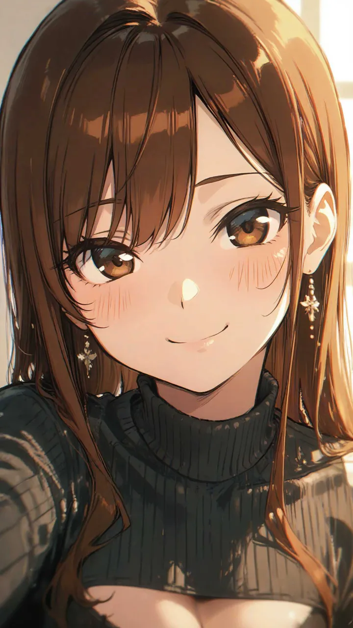 胸あきトップス