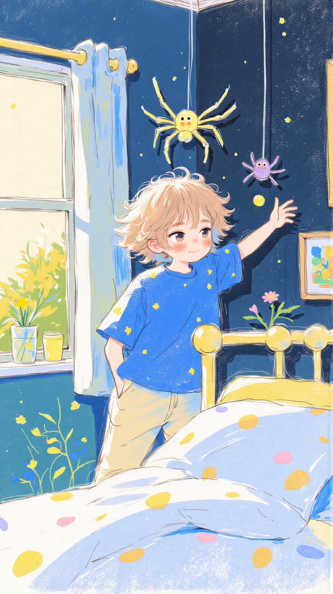 楽しい夢の蜘蛛の糸 — 貸します　　djdんjd💗さんのAIイラスト