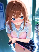雨の日·濡れても濡れなくても の投稿作品