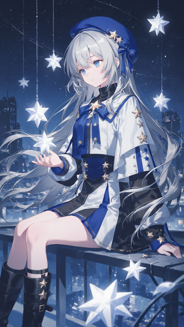 「　飾り　」 — 白華【はっか】さんのAIイラスト