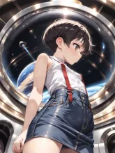 秀美「あれ？ここ……宇宙?!」