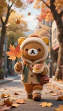 ⭕️ラックマ 秋ふかし 主は落ち葉で芋ふかし