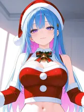 サンタコスJK — SUPP589165さんのAIイラスト