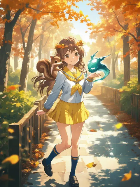 秋の森へようこそ