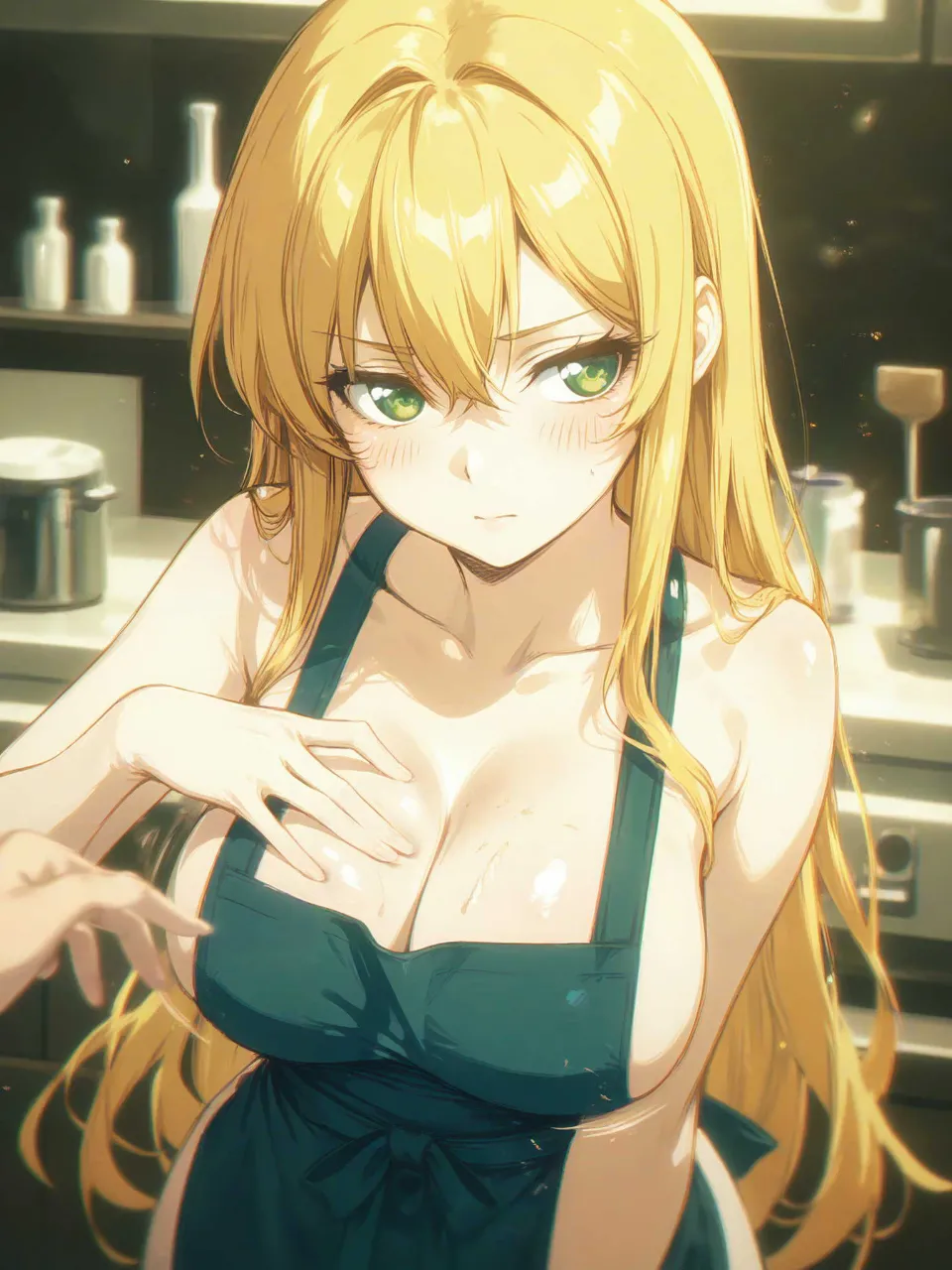 「お客様!喫茶店ですよ!手を引っ込めて下さいね❗️」