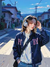 ヘッドホンで音楽を…
