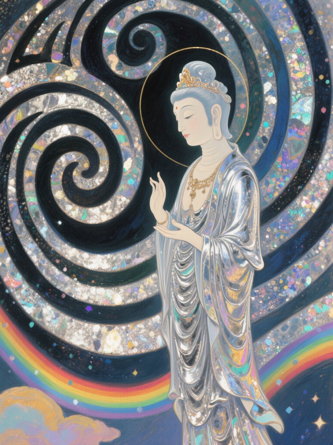 現代風 菩薩像