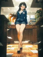 秘書 vs 受付嬢·頼むのはどっち の投稿作品