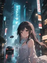 画像生成チャレンジ·未来都市 の投稿作品