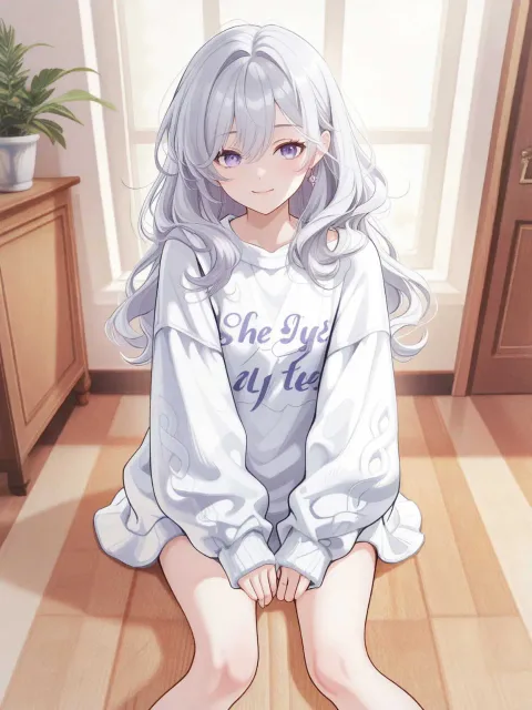 A fancy and cute AI… - スウェット