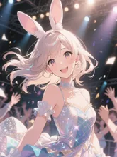 画像生成チャレンジ·兎耳少女 の投稿作品