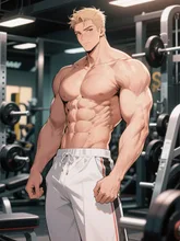 筋肉マッチョ💪 — TakamineさんのAIイラスト