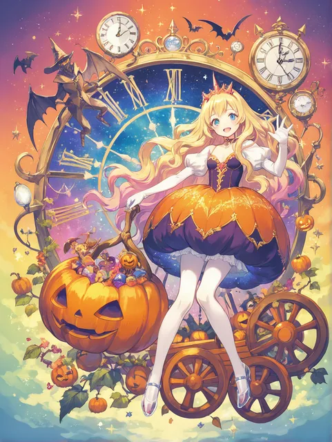 シンデレラとハロウィンパーティー