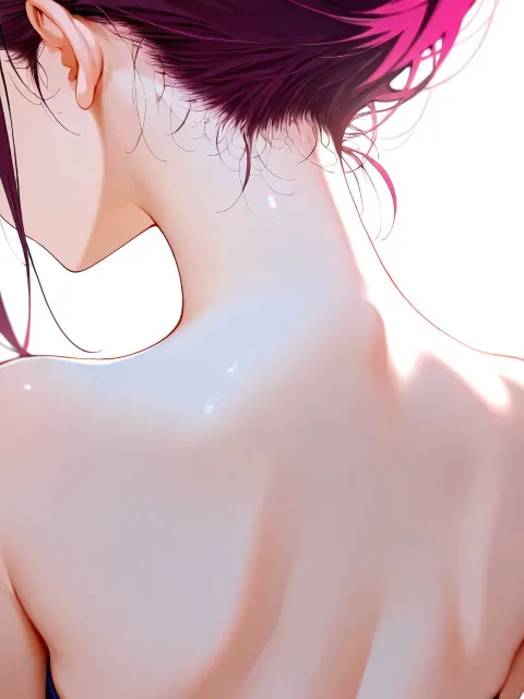 1girl、beautiful girl - うなじ
