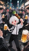 WEEK ENDリーマンパラダイス — Red EyeさんのAIイラスト