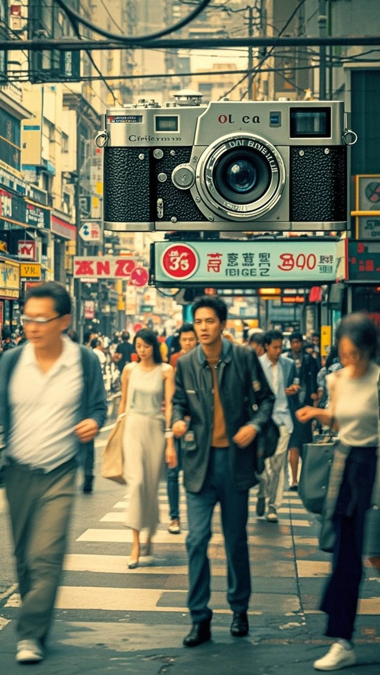 VISION3 Film and the Modern Echo of Wong Kar-wai’s Neon Mood — あん77さんのAIイラスト