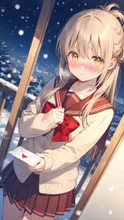 画像生成チャレンジ·クリスマスイブからの告白❤️ の投稿作品