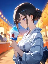 ビキニと浜辺のプロンプトも一緒に入れたのになぁ