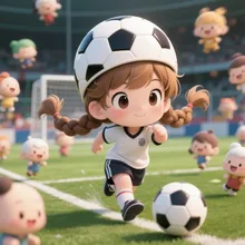 サッカーボールはどこいった？(꒪ˊ꒳ˋ꒪)