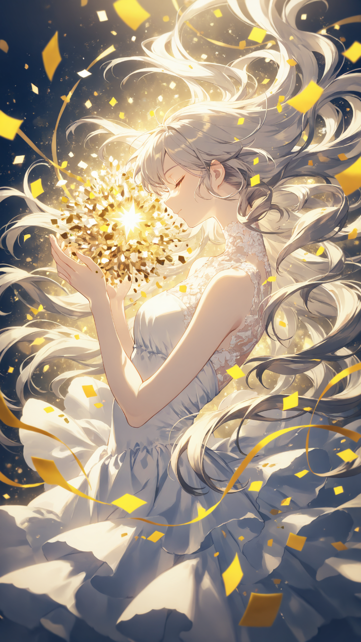 「　こんな私だけど　」 — 白華【はっか】さんのAIイラスト