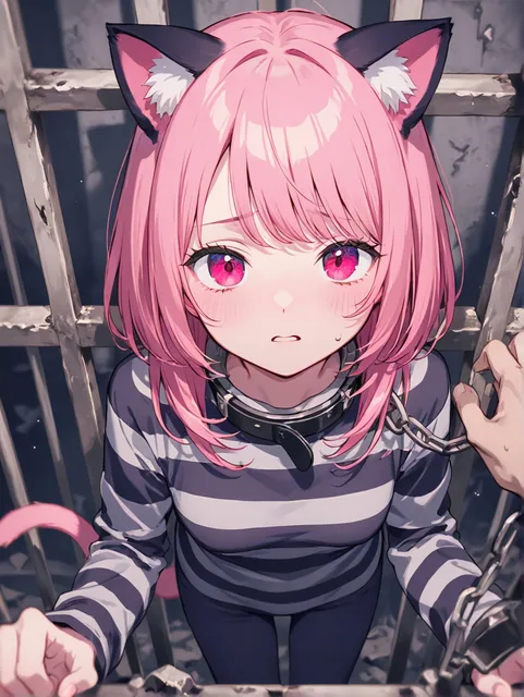 【猫耳ちゃん🐾逃亡中】プロンプトあります