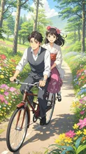 画像生成チャレンジ·二人乗り の投稿作品