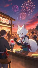 狐の夏祭り