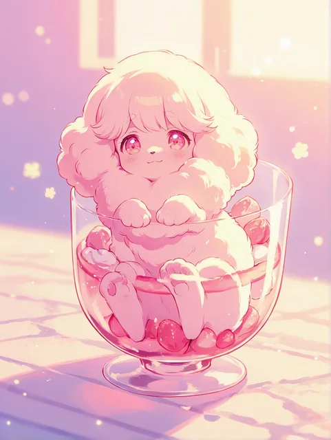 カッププードル笑