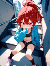 非常階段で爪を噛む明日はどっちだ？THE DAY Has come‼️