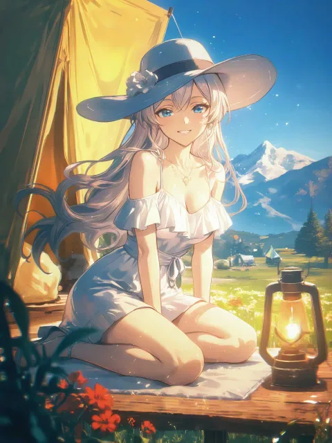 🏔⛺️🩵