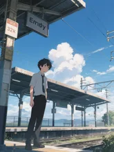 皆んな同じ空の下にいるよ