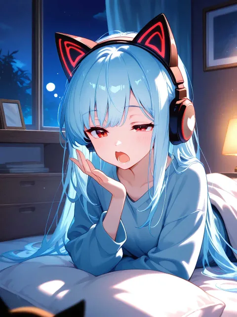 一曲聴いて寝るかぁ