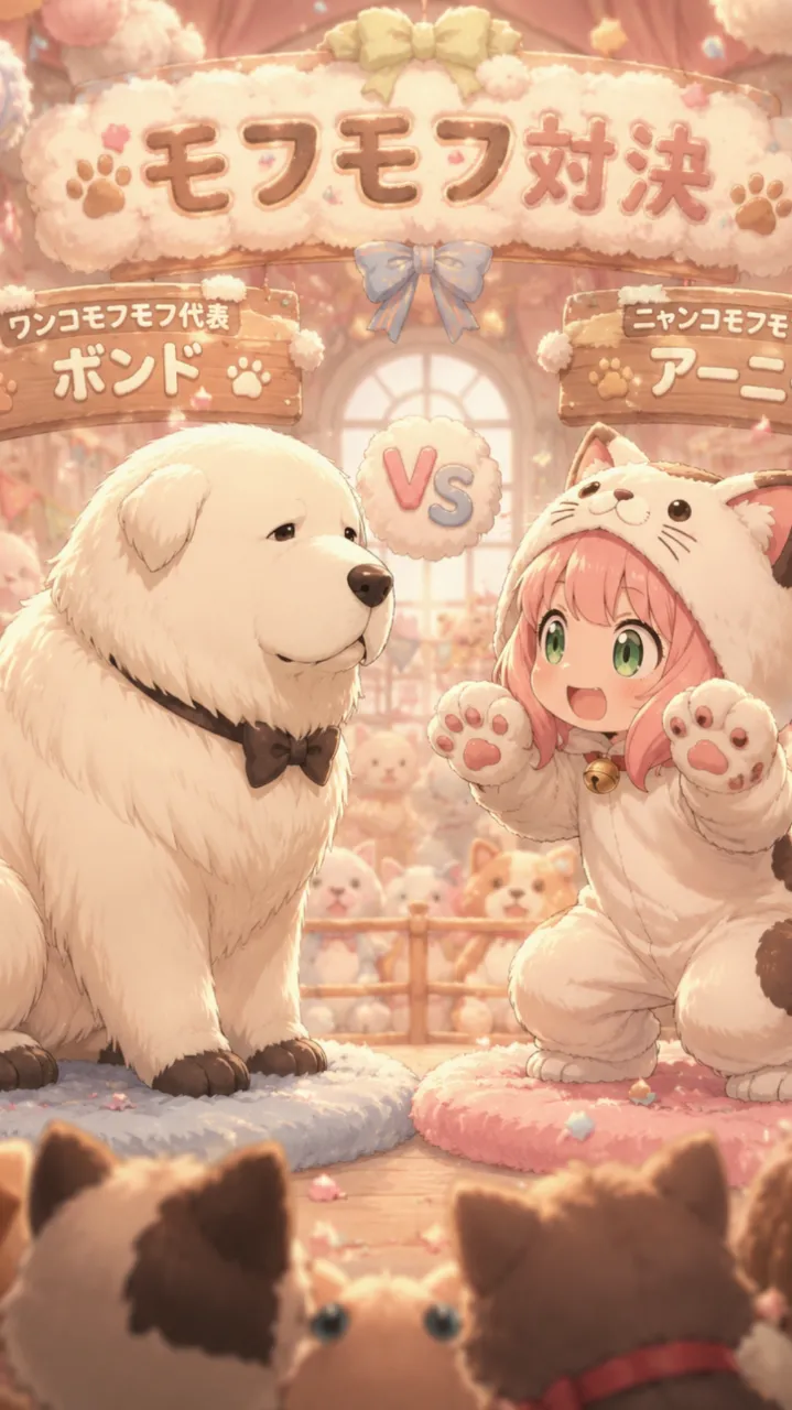 ボンド🐶VSアーニャンコ😻