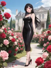 薔薇をご覧になりたいとは　意外ですこと