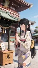 浅草寺で初詣