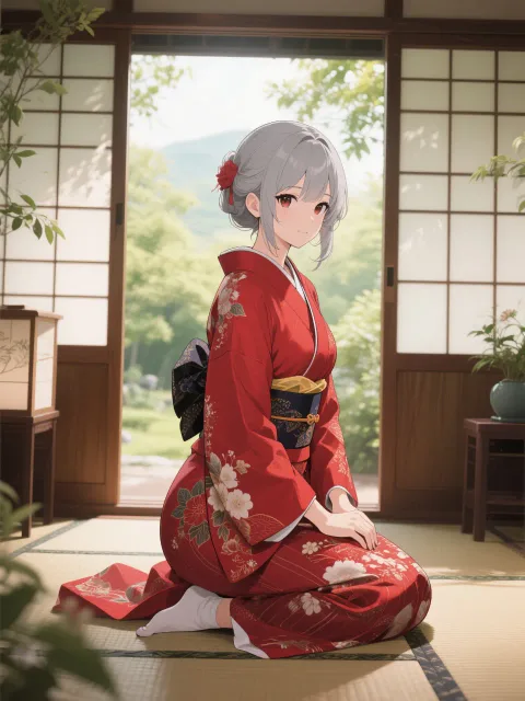 上品に