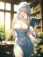 夏の図書室·静けさと本の香り の投稿作品