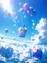 気球の旅·ふわり大空へ の投稿作品