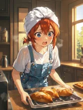 パン焼き暑い