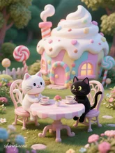 猫のお茶会