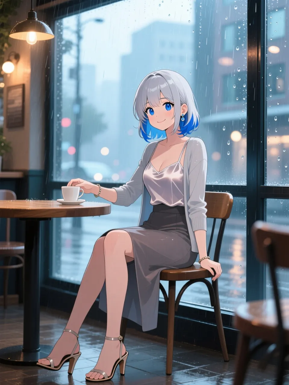 雨だれの結衣。