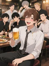 若手社員たちの飲み会