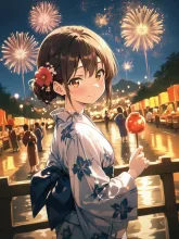 花火大会の彼女·夜空に咲く、一瞬の恋 の投稿作品