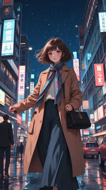 スタイル変えればちゃんとスカーフなんだよな〜、学習の共有ってされて無いのかね?
